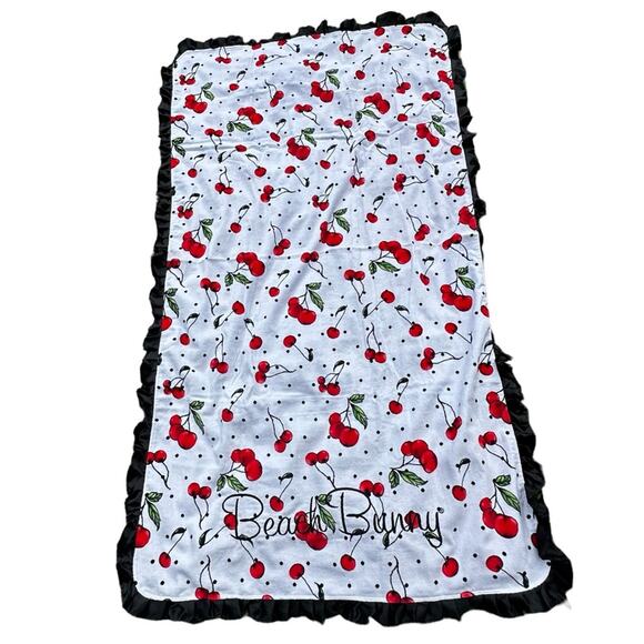 Beach Bunny Cherry Dot Beach Towel - Picture 6 of 7